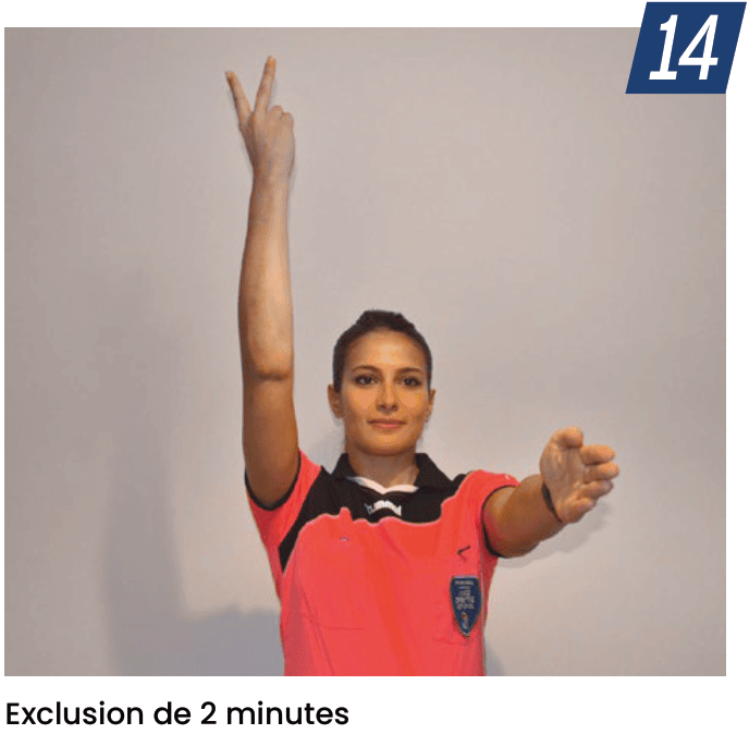Exclusion de 2 minutes