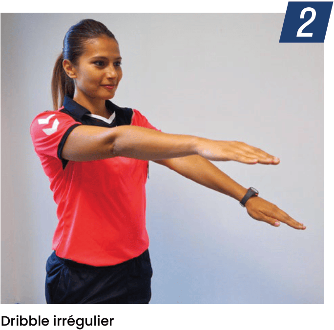 Dribble irrégulier