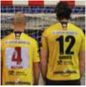 Maillot joueur remplaçant le gardien